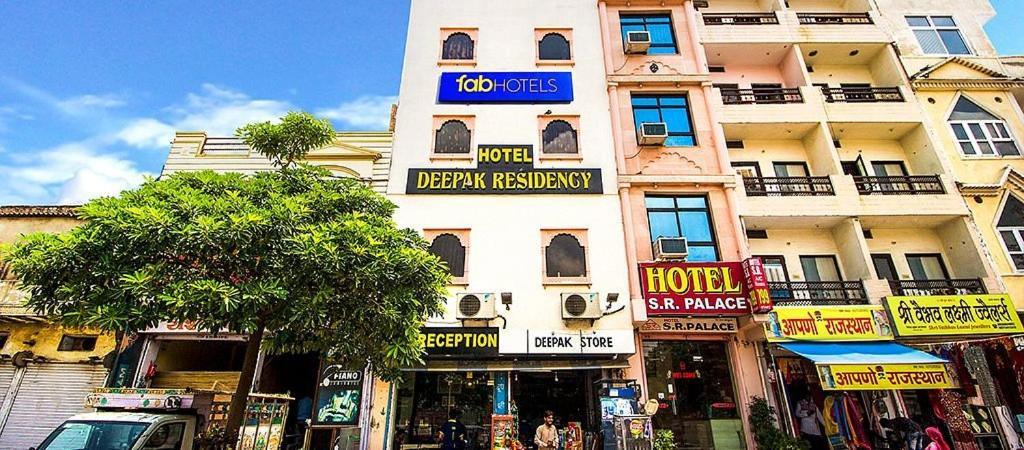 Hotel Deepak Residency Джапур Экстерьер фото